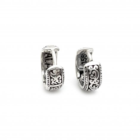 Silver earrings 12mm