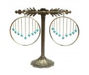 Boucles d'oreilles Argent & Turquoises