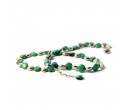 Collier en argent & turquoises