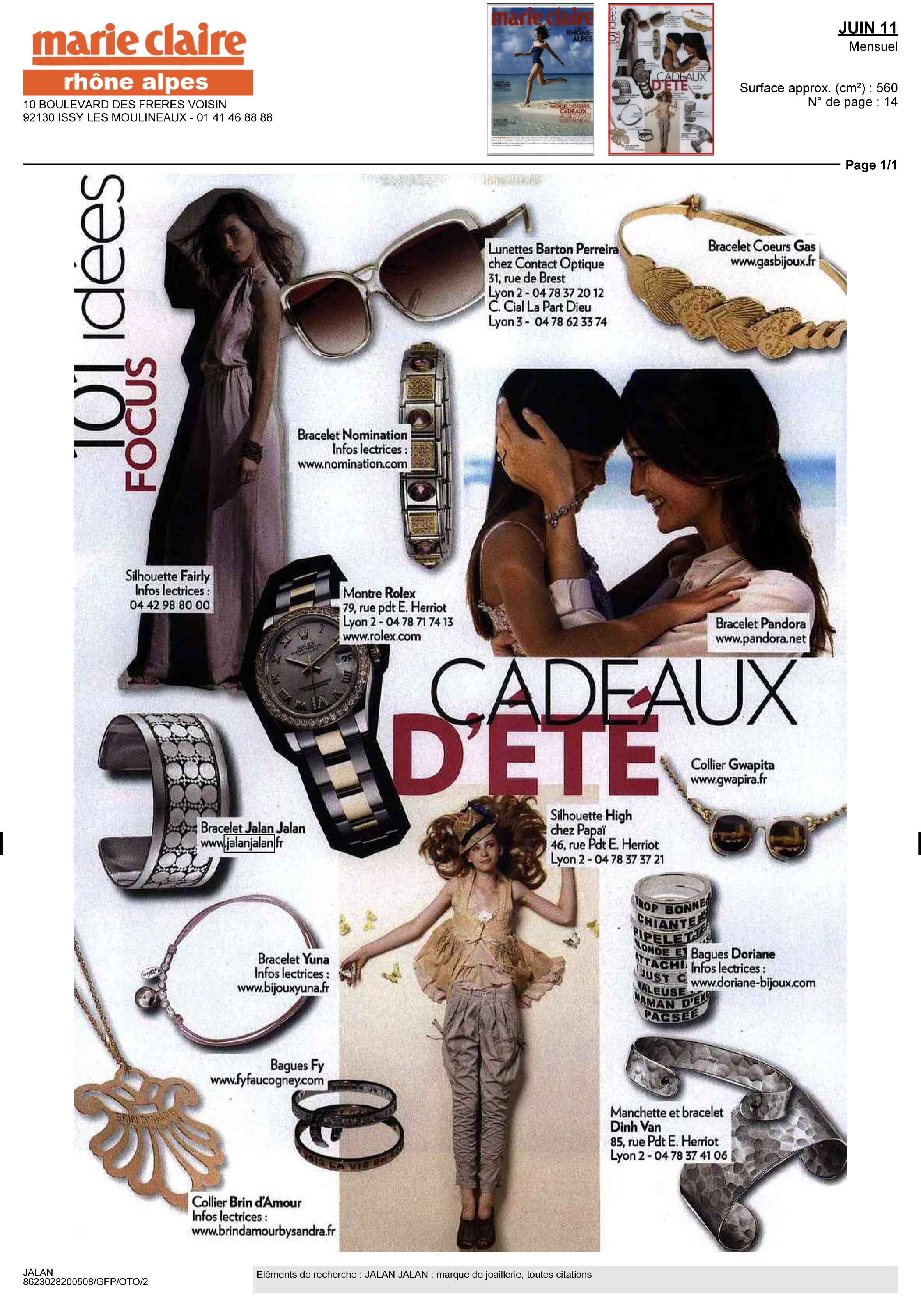 MARIE CLAIRE