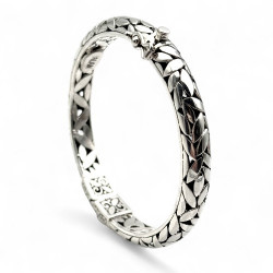 Jonc ouvrable en argent 925