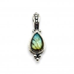 Pendentif Argent 925 et Labradorite