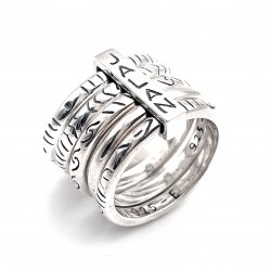 Silver week 5 rings
