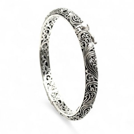 925 silver opening bracelet
