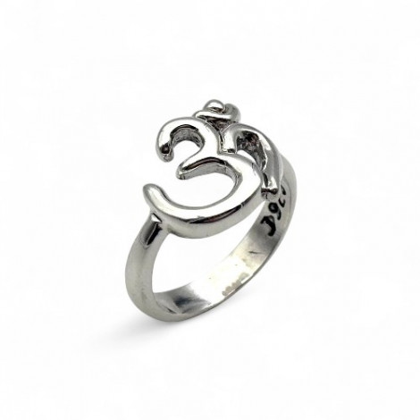 Bague OM SWASTIASTU en Argent 925