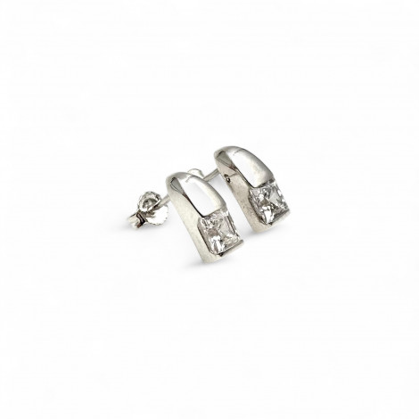 Boucles d'oreilles Argent et Zirconium