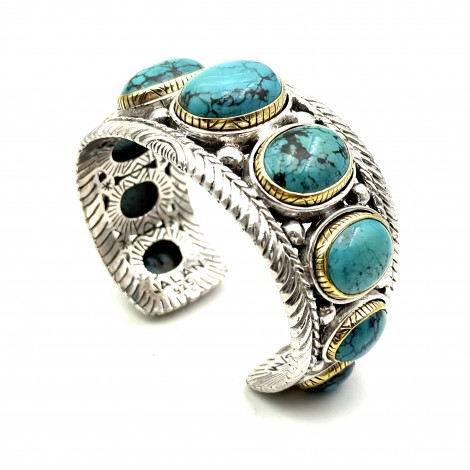 MANCHETTE TURQUOISES