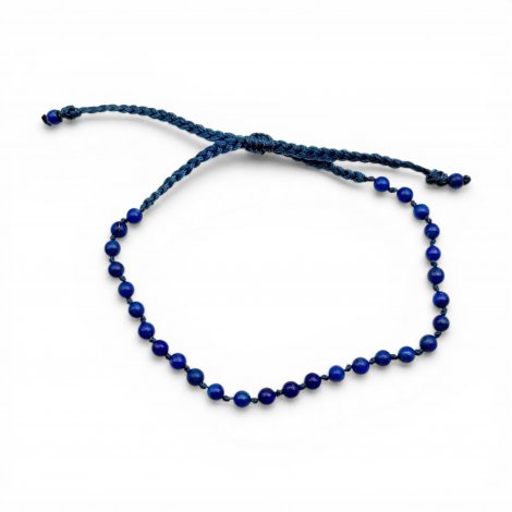 Bracelet de perles de lapis lazuli