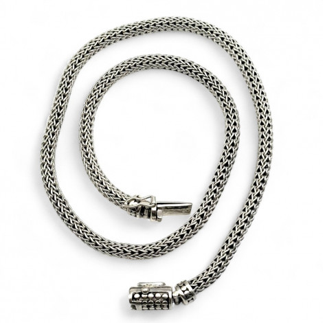 Collier argent 925 maille 6mm