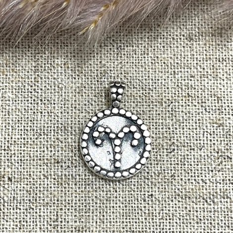 Silver Pendant ARIES