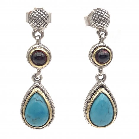 GRENAT & TURQUOISE