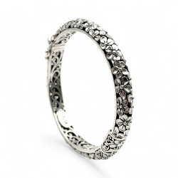 925 silver opening bracelet