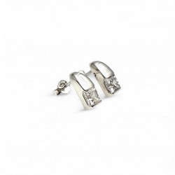 Boucles d'oreilles Argent et Zirconium