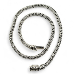 Collier argent 925 maille 6mm
