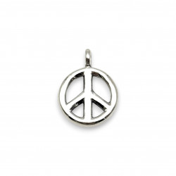 Pendentif Peace & Love en Argent 925