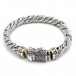 Silver and Brass bracelet