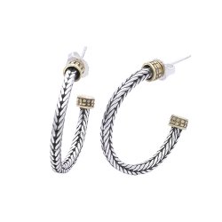 Silver & Brass Earrings