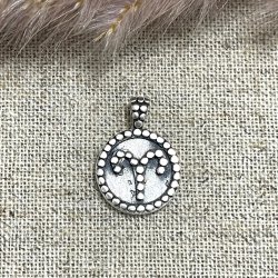 Silver Pendant ARIES