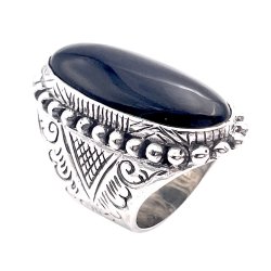 Bague argent 925 et Onyx