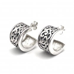 Boucles d'oreilles argent