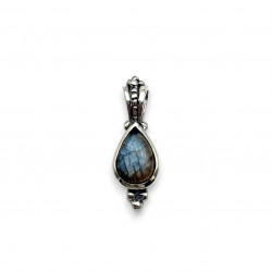 Pendentif Argent 925 et Labradorite
