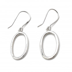 Silver earrings
