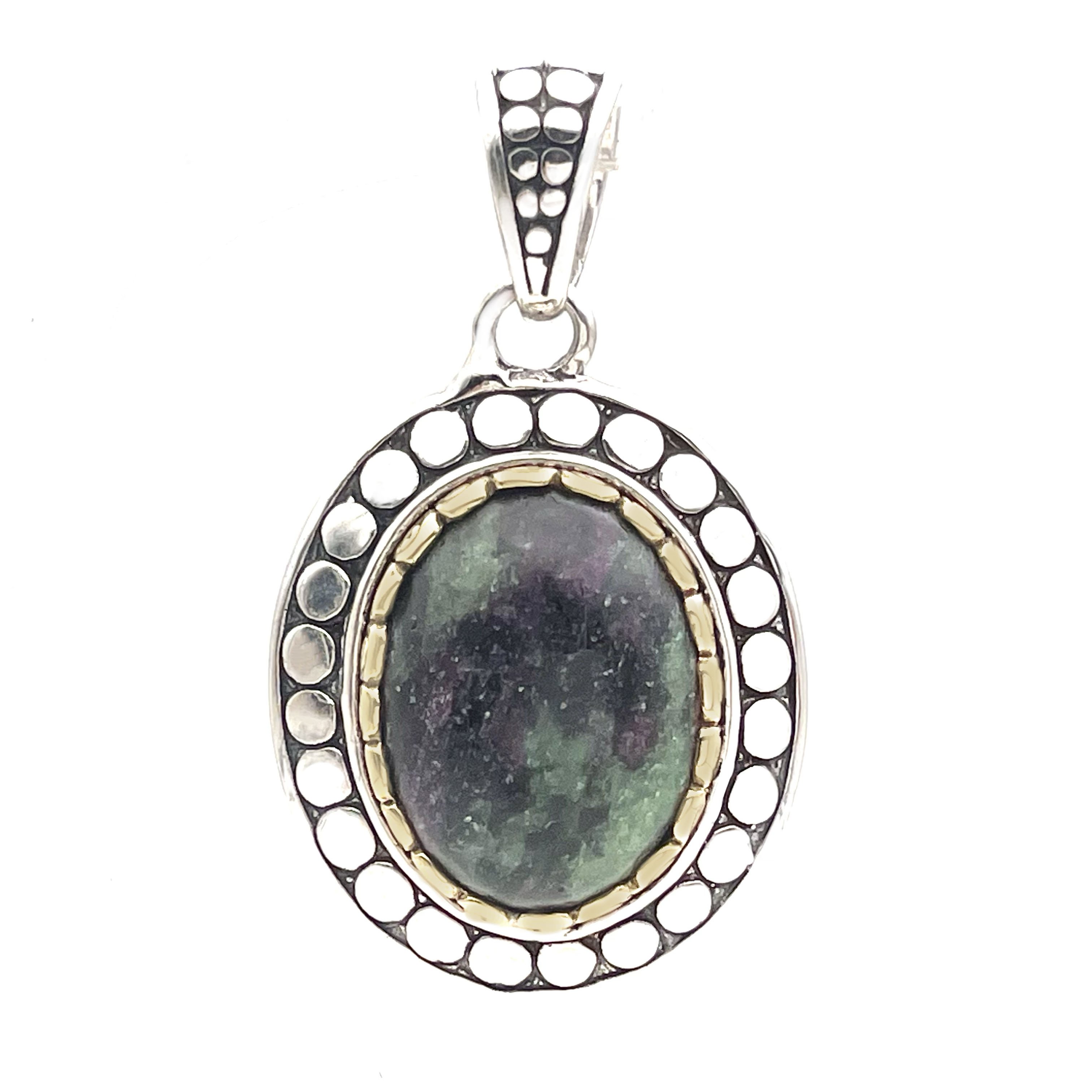 pendentif pierre semi précieuse