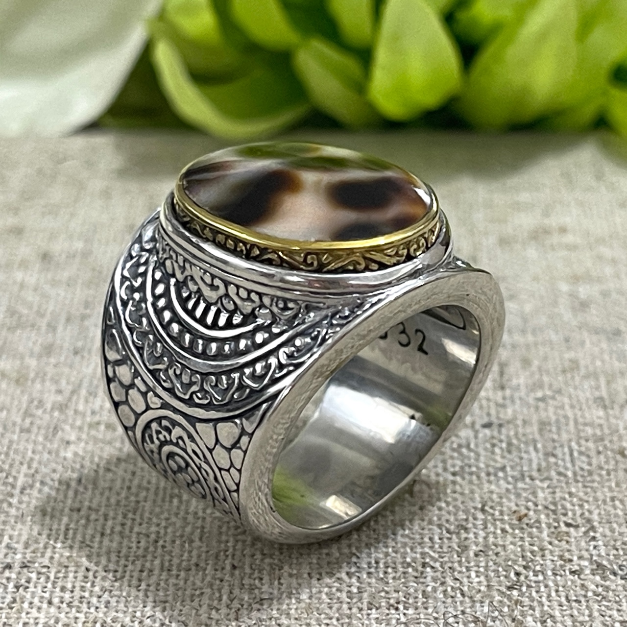 Brass ring | Heavy brass ring | Brass wedding ring | Handmade brass  jewellery | Unisex brass ring | Brass anniversary gift | Ring for men