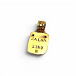 18k Gold-plated and amethyst Pendant