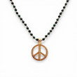 18k Gold-plated Peace & Love  Pendant