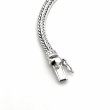 925 sterling silver bracelet with 6mm snake chain