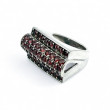 Bague argent et grenats - COLLECTION ARCHIVES