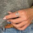 Bague OM SWASTIASTU en Argent 925