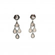 Boucles d'oreilles Argent 925 et Nacre blanche
