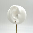 Boucles d'oreilles argent et citrine