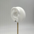 Boucles d'oreilles argent et zirconium