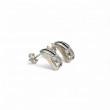 Boucles d'oreilles Argent et Zirconium