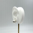 Boucles d'oreilles argent et zirconium