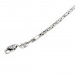 Bracelet argent 925 maille Borobudur carrée 3mm