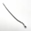 Bracelet argent 925 maille serpent 4mm