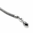 Bracelet argent 925 maille serpent 4mm