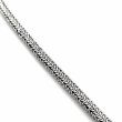 Bracelet argent 925 maille serpent 4mm