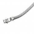 Bracelet argent 925 maille serpent plate 6mm