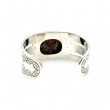Bracelet Argent et Laiton avec Jaspe Léopard