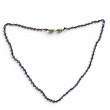 Collier Argent 925 et perles d'améthyste 45cm