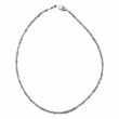 Collier Argent 925 et perles de labradorite facettées 45cm