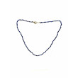 Collier Argent 925 et perles de lapis lazuli 45cm