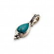 Pendentif Argent 925 et Turquoise