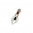 Pendentif Argent 925 et Turquoise