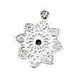 Pendentif Argent 925, laiton et Lapis Lazuli